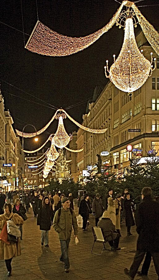 Foto 6/43 (Weihnachtsmarkt am Graben in der Wiener Innenstadt)